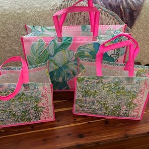 Lilly tote bags